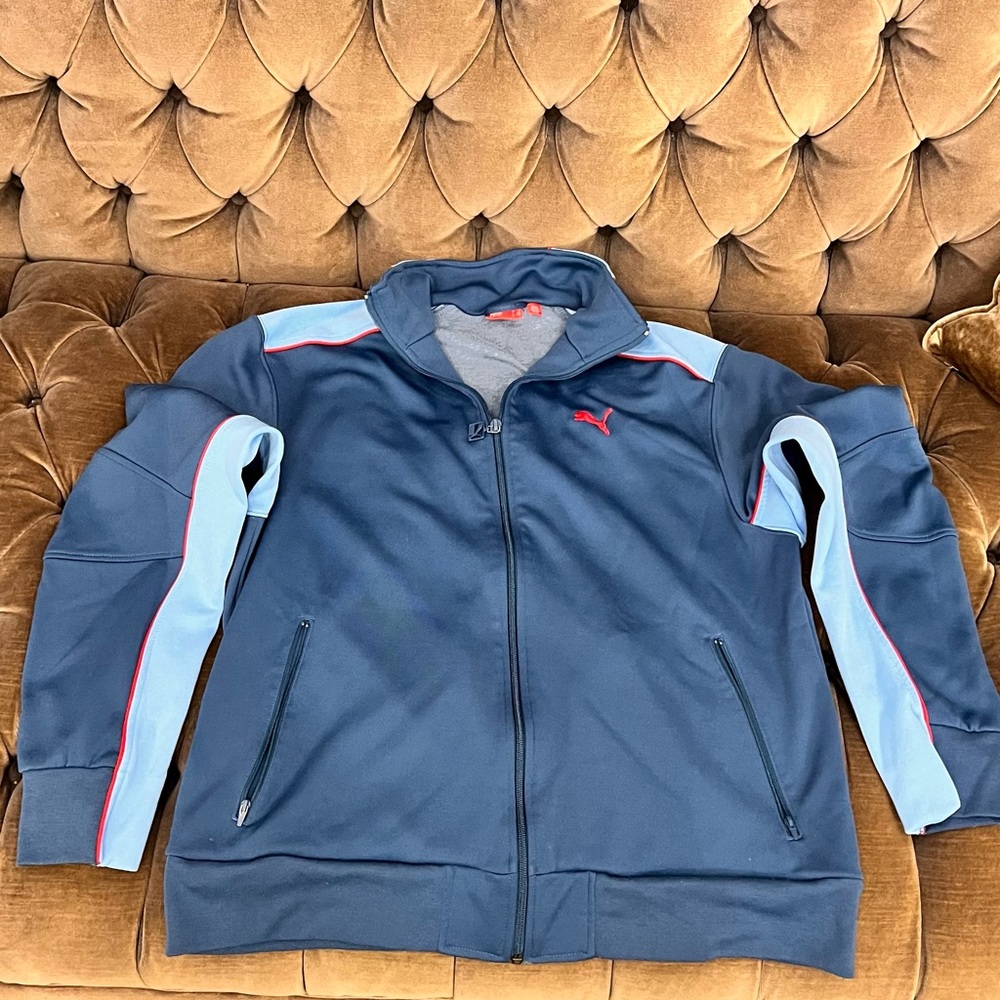 Puma Blue Windbreaker